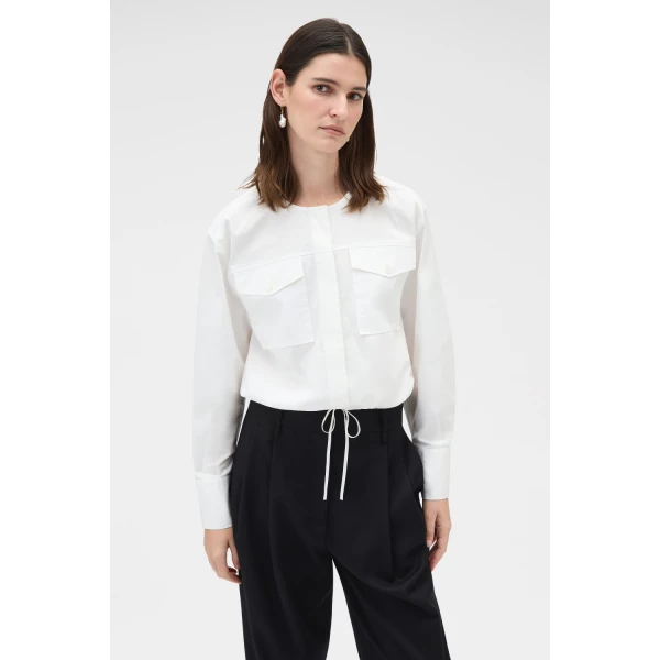 Pocket Detail Bomber Shirt