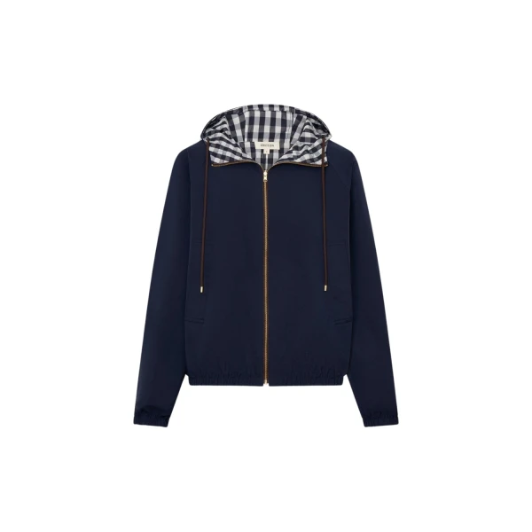 Reversible Check Windbreaker North Sea