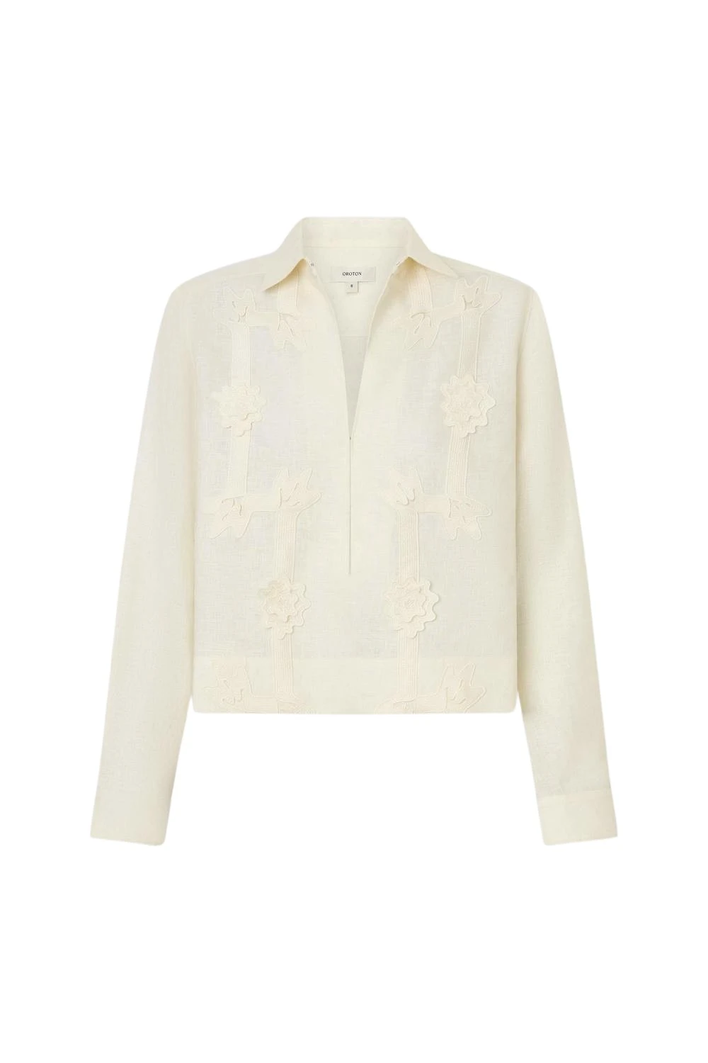 Oroton-Ribbon-Trim-Shirt-Fresh-Cream14126_nobg Oroton