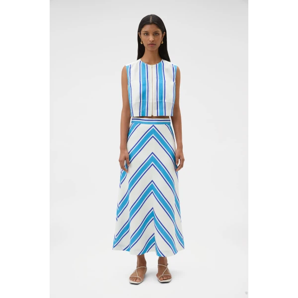 Shore Stripe Skirt