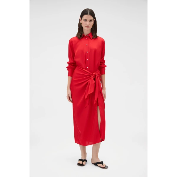 Silk Sarong Dress