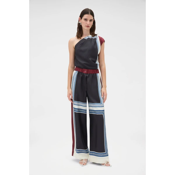 Silk Scarf Pyjama Pant