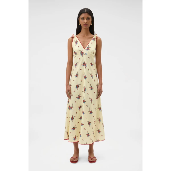 Wallpaper Floral Print Dress