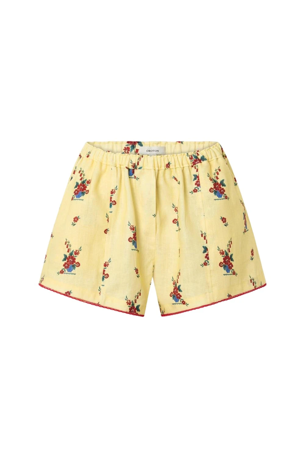 Oroton-Wallpaper-Floral-Print-Short-Lemon33126_nobg Oroton