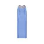 Oscar de la Renta Crystal & Glass Embroidered Caftan