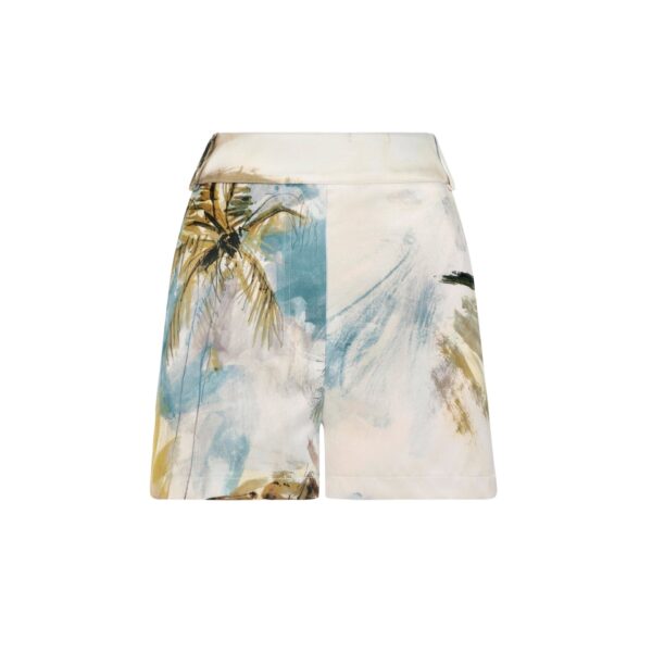 Oscar de la Renta Dominican Landscape Shorts - Shorts - American Luxury Evening Wear at Coveti