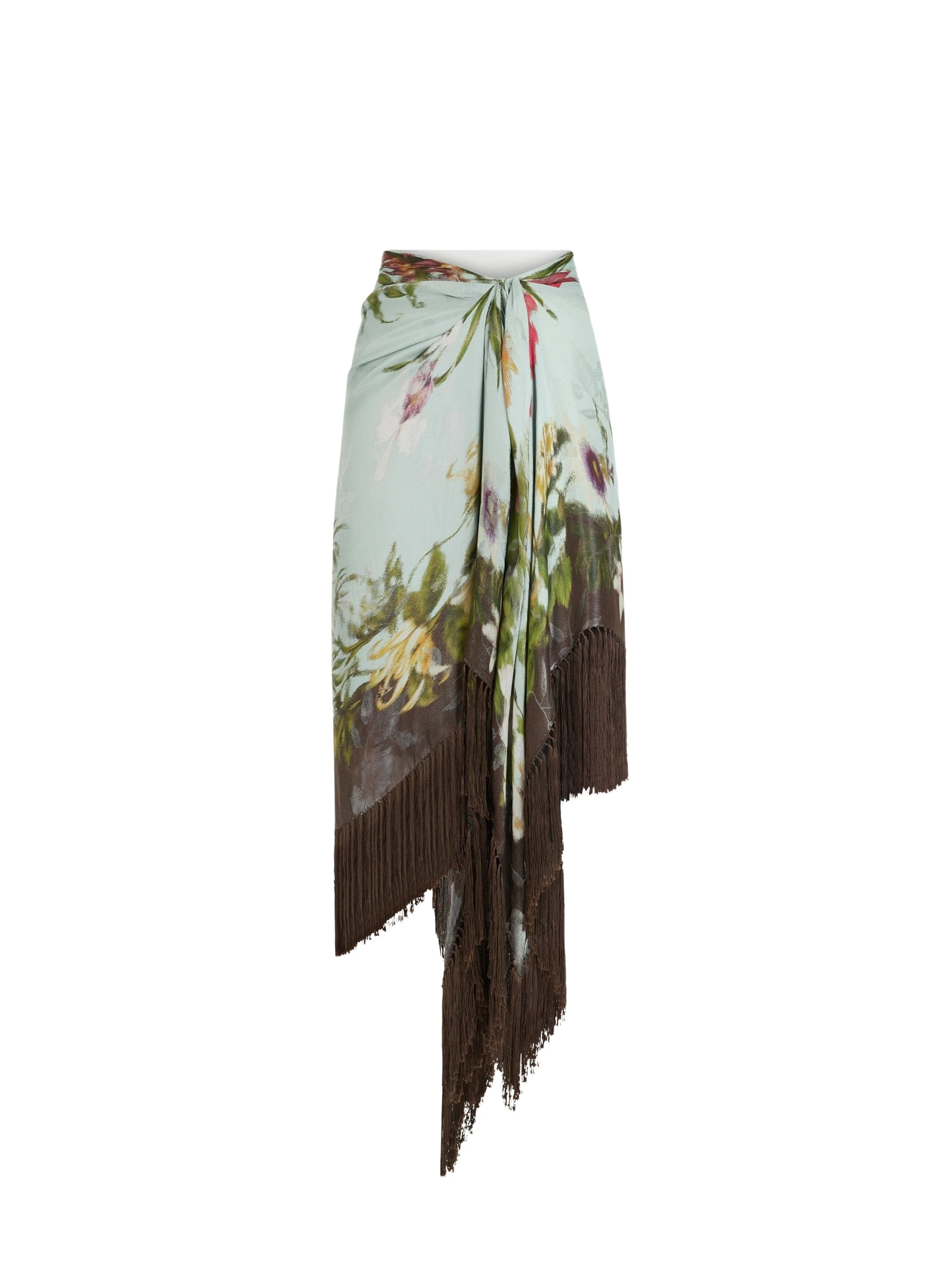 Oscar-de-la-Renta-Dominican-Mixed-Floral-Fringe-Skirt79777_nobg Oscar de la Renta Dominican Mixed-Floral Fringe Skirt - Skirts - American Luxury Evening Wear at Coveti