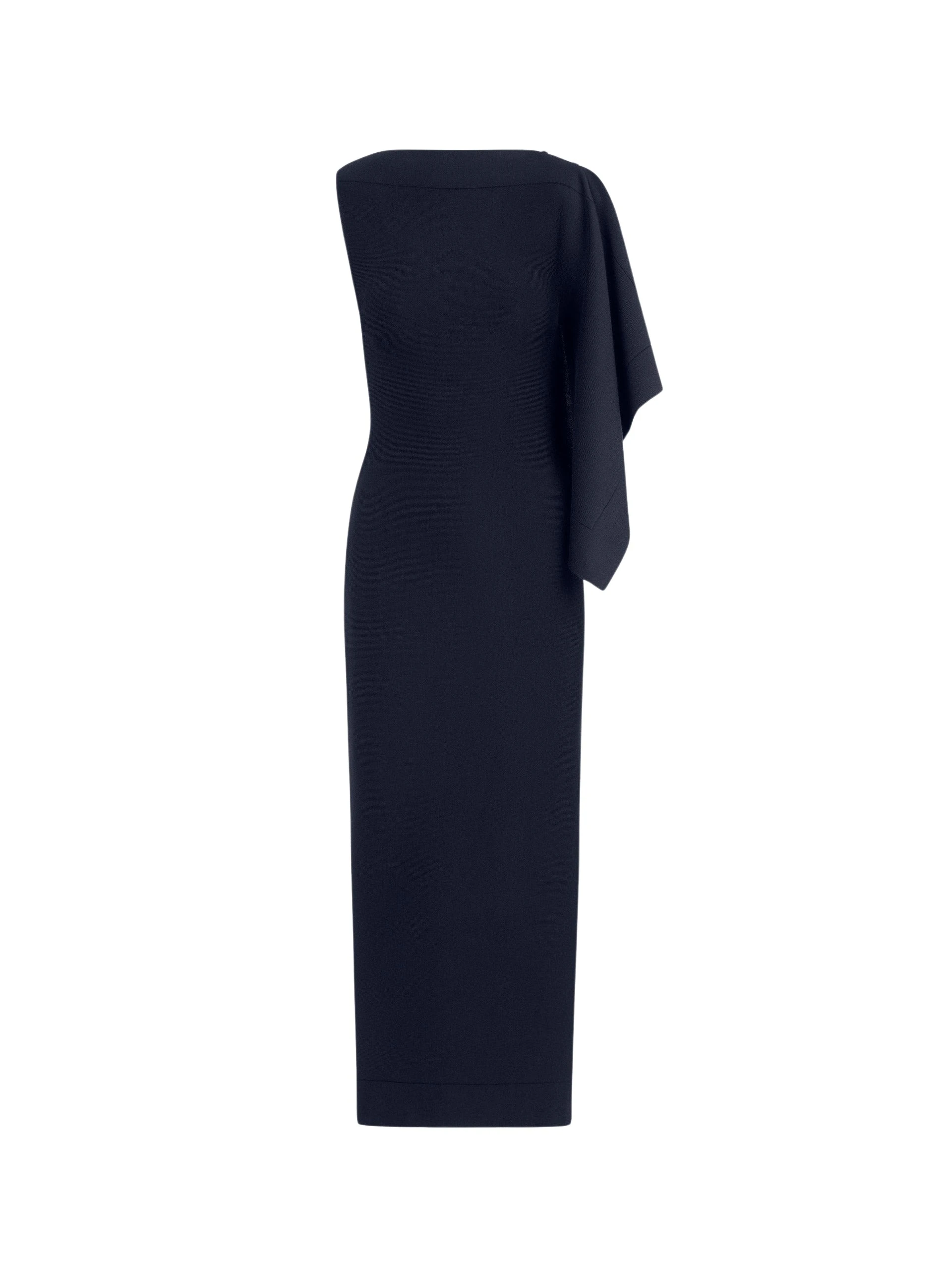Oscar de la Renta Hibiscus Brooch Knit Dress - Dresses - American Luxury Evening Wear at Coveti
