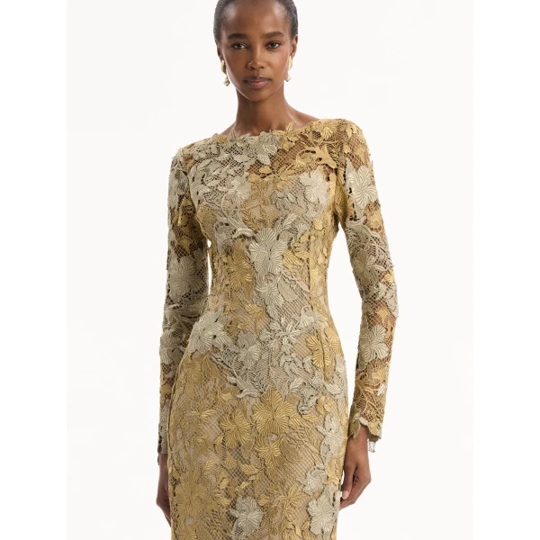 Metallic dress