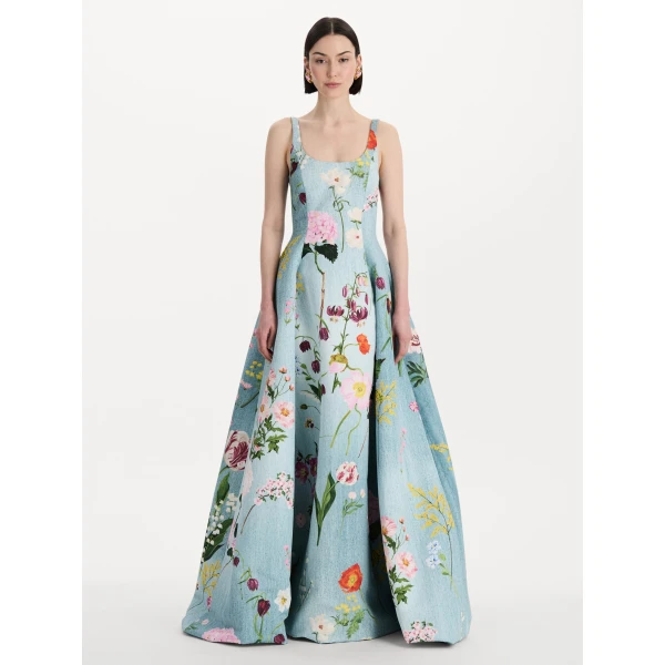 wedding guest gown