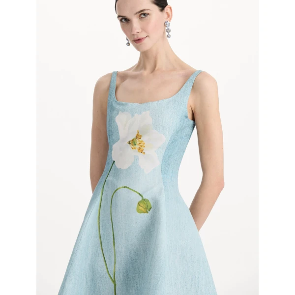 Blue dress