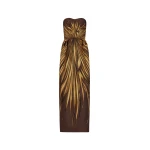 Oscar de la Renta Palm Leaves Faille Gown - Dresses - American Luxury Evening Wear at Coveti