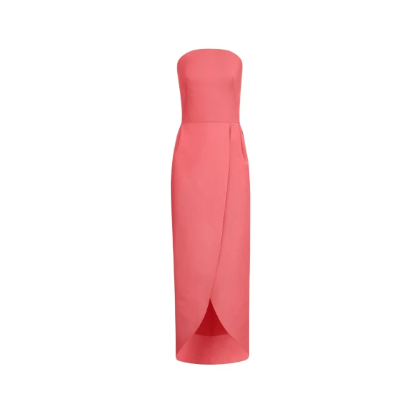 Strapless Faille Gown