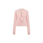 Oscar de la Renta Tie-Neck Cardigan