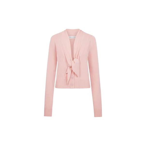 Tie-Neck Cardigan