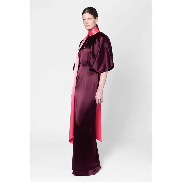 deep burgundy dresse