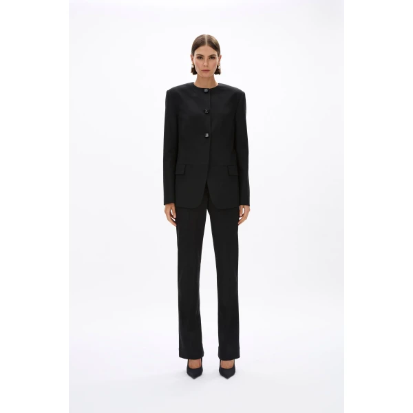 Rachel Gilbert Finley Blazer - Rachel Gilbert Black - Australian Luxury Evening Wear at Coveti