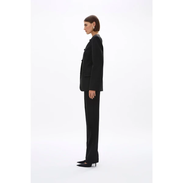 Rachel Gilbert Finley Blazer - Rachel Gilbert Black - Australian Luxury Evening Wear at Coveti