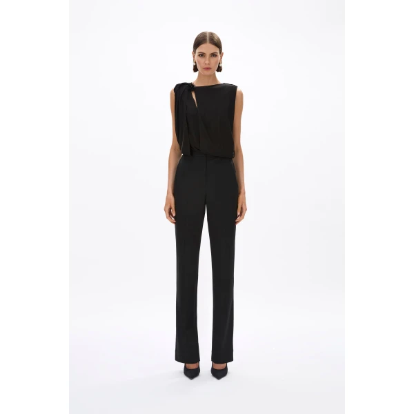 Rachel Gilbert Finley Pant - Rachel Gilbert Black - Australian Luxury Evening Wear at Coveti