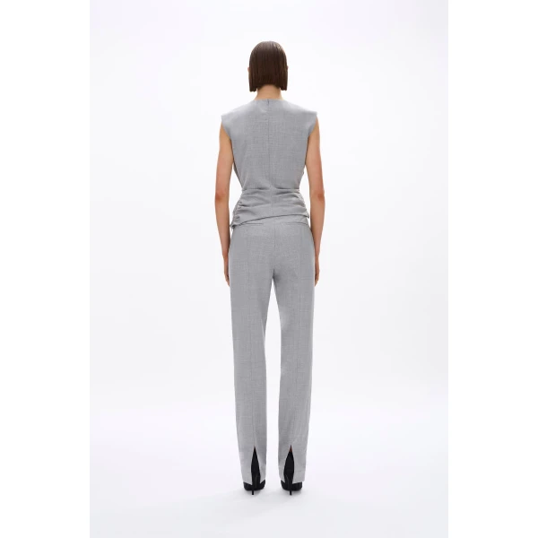 Rachel Gilbert Finley Top - Rachel Gilbert Grey - Australian Luxury Evening Wear at Coveti