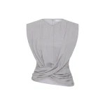 Rachel Gilbert Finley Top - Rachel Gilbert Grey - Australian Luxury Evening Wear at Coveti