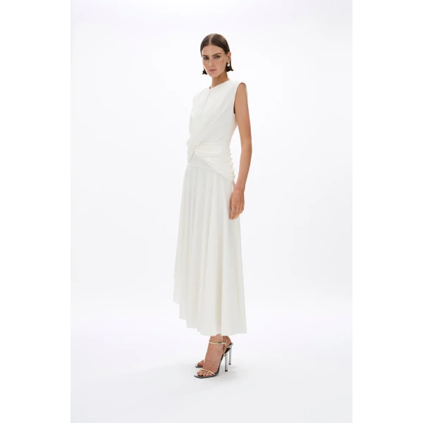Rachel Gilbert Iver Dress - Rachel Gilbert Ivory - Australian Luxury Evening Wear at Coveti