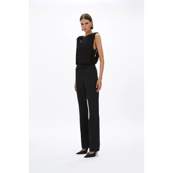 Rachel Gilbert Kingston Beaded Top - Rachel Gilbert Black - Australian Luxury Evening Wear at Coveti