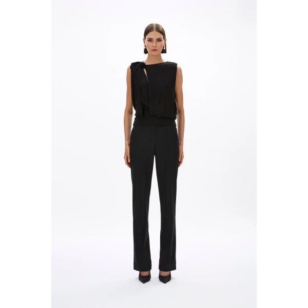Rachel Gilbert Kingston Beaded Top - Rachel Gilbert Black - Australian Luxury Evening Wear at Coveti