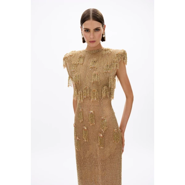 Gold gown
