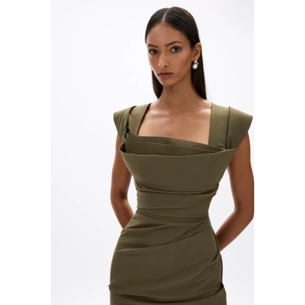 Olive dress