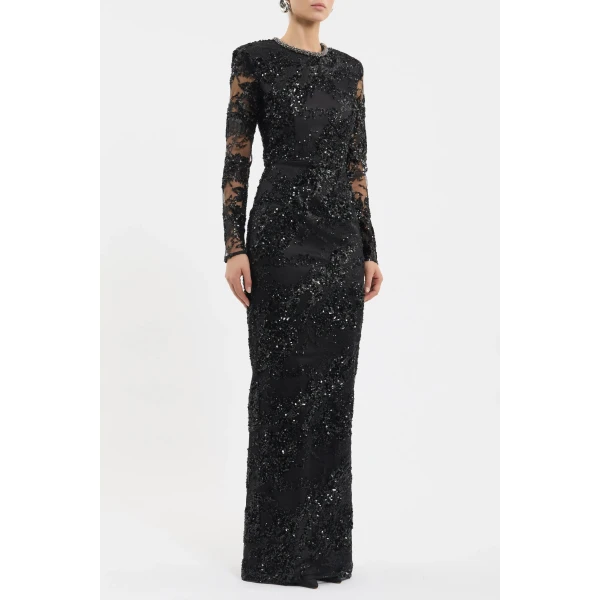 Rebecca Vallance Black gown
