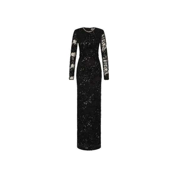 Rebecca Vallance Beau Long Sleeve Gown