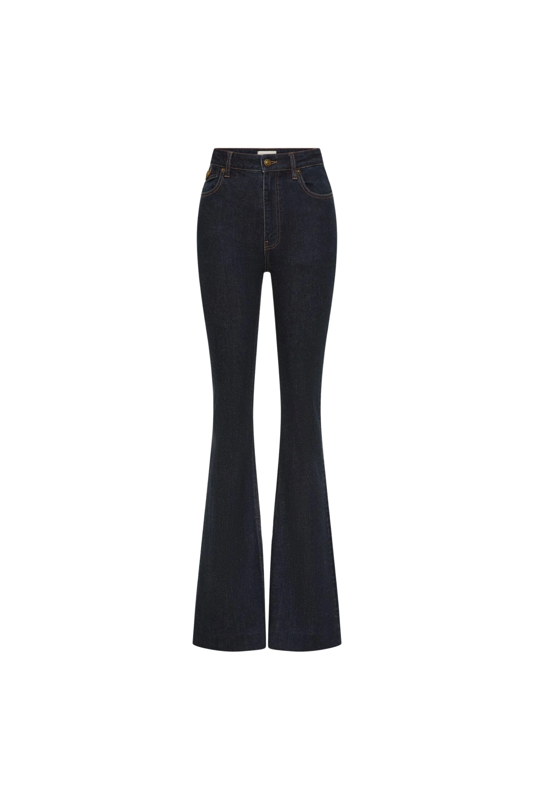 Rebecca-Vallance-Gisele-Flare-Jean-in-Indigo-scaled85676_nobg Rebecca Vallance Gisele Flare Jean in Indigo
