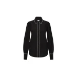 Rebecca Vallance Marietta Shirt in Black