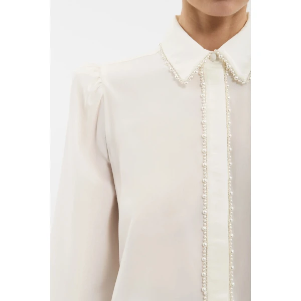 Rebecca Vallance Marietta Shirt in Cream