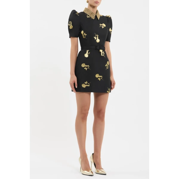 Rebecca Vallance Black mini dress