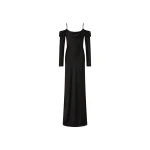 Rebecca Vallance Noire Long Sleeve Gown