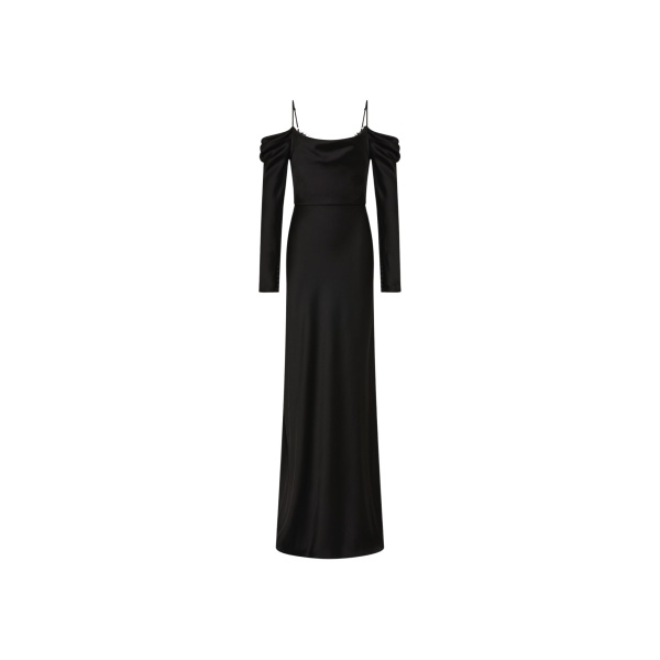 Rebecca Vallance Noire Long Sleeve Gown