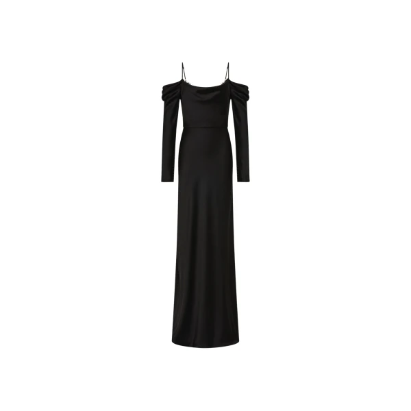 Rebecca Vallance Noire Long Sleeve Gown