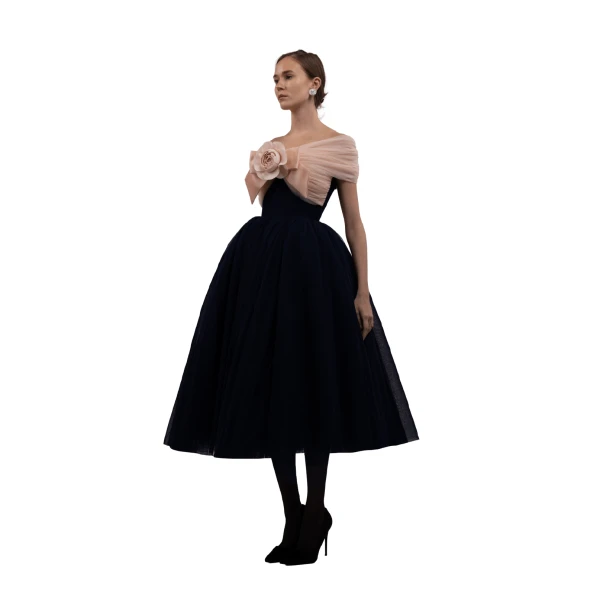 designer midi dress
