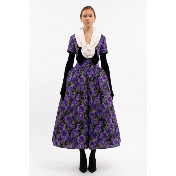 Richard Quinn midi dress