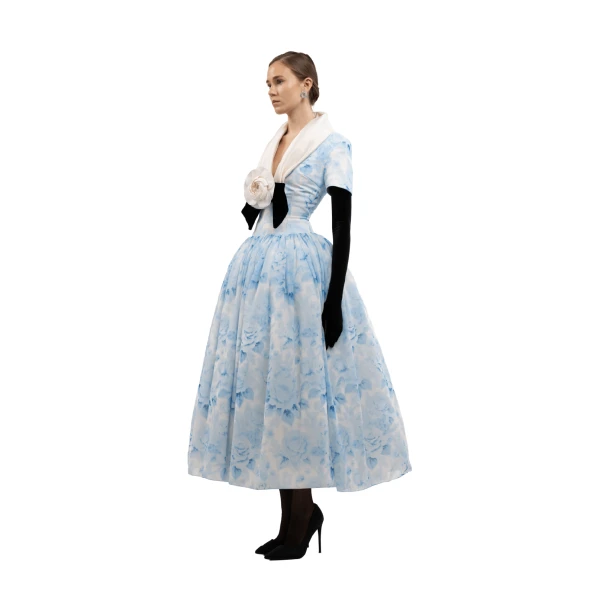 designer midi dress