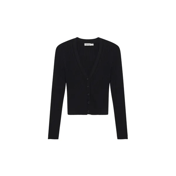 SIMKHAI Ailany Rib Knit Cardigan