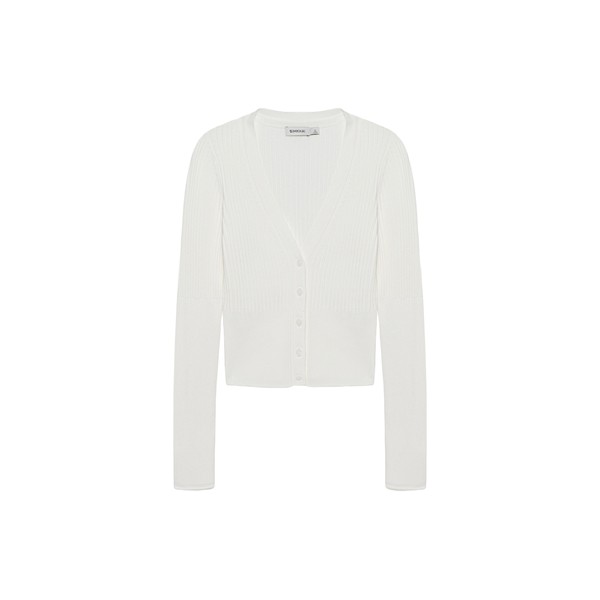 SIMKHAI Ailany Rib Knit Cardigan