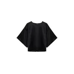 Simkhai Alina Satin Top in Black