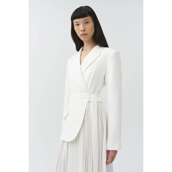 Simkhai Ambretta Dress in Ivory, view 2