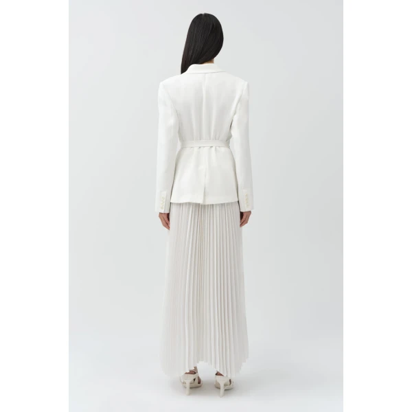 Simkhai Ambretta Dress in Ivory, view 5