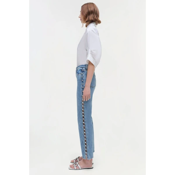 Simkhai Amelia Denim in Juno, view 4