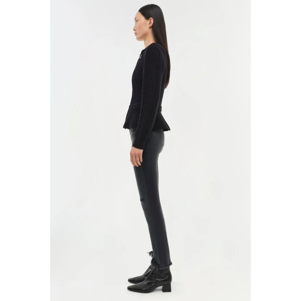 Simkhai Andi Jacket in Black, view 3