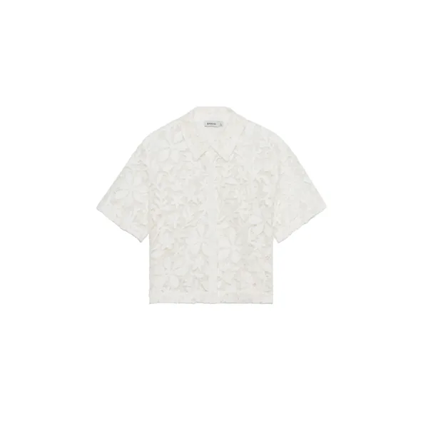 SIMKHAI Annaelle Cotton Lace Top